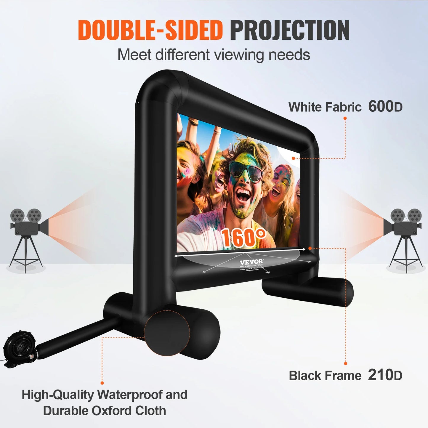 Outdoor Inflatable Movie Screen