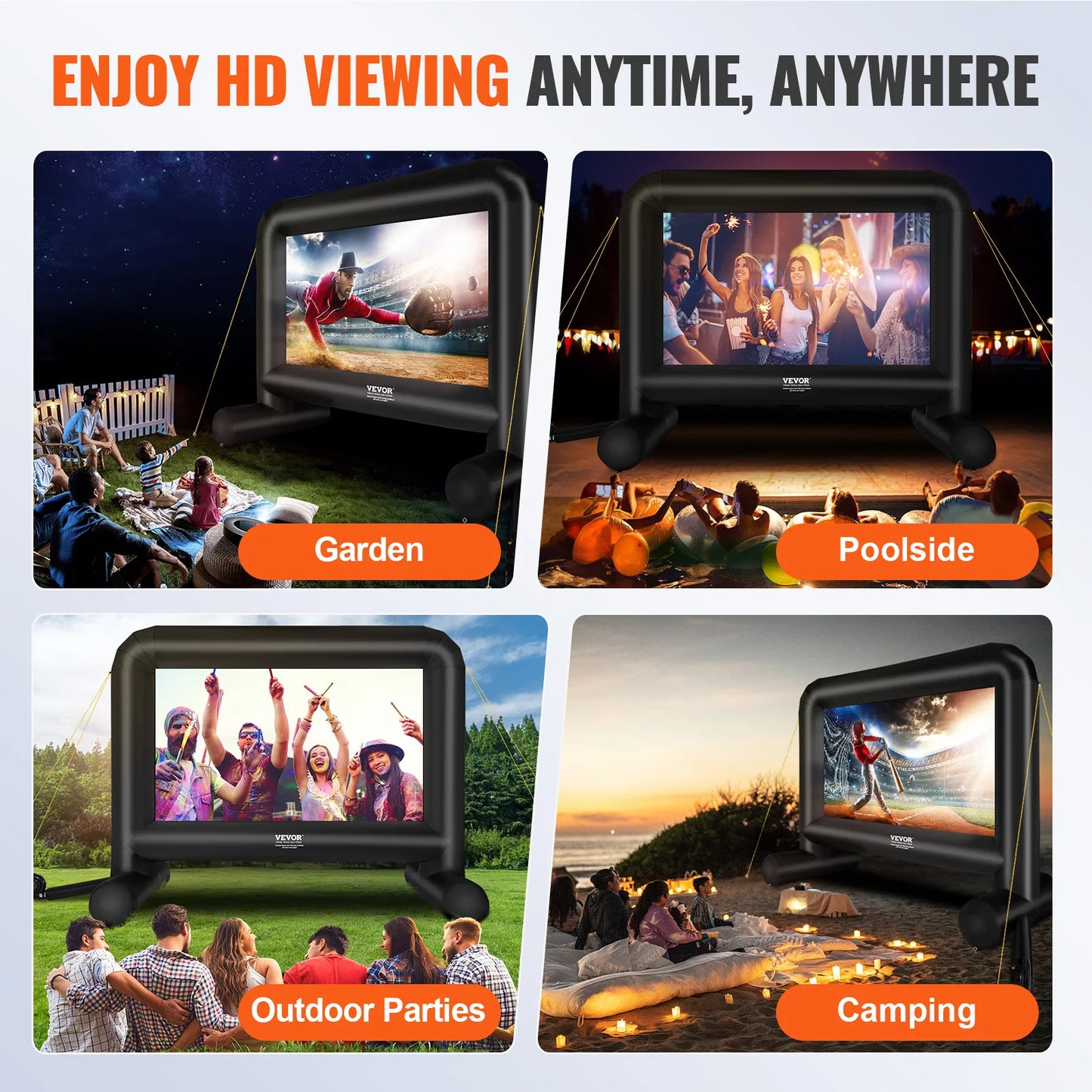 Outdoor Inflatable Movie Screen