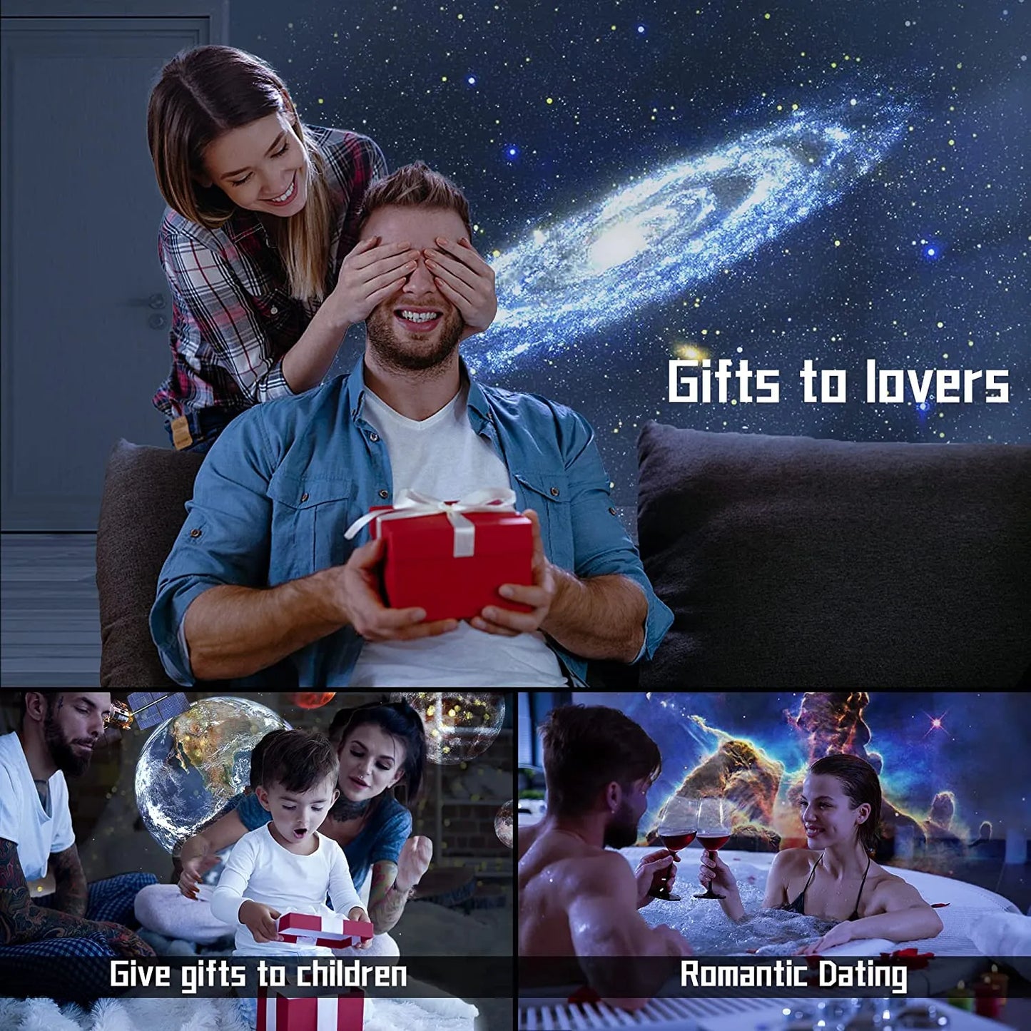 Galaxy Projector Light for Night