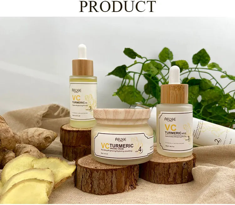 AILKE Turmeric Renew Skin Care Sets
