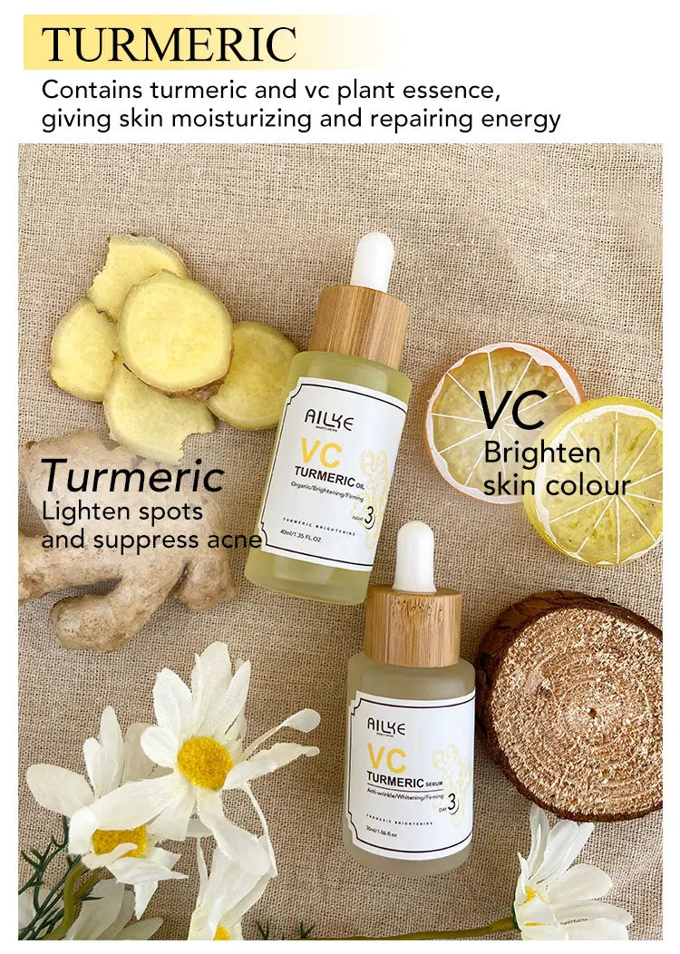AILKE Turmeric Renew Skin Care Sets
