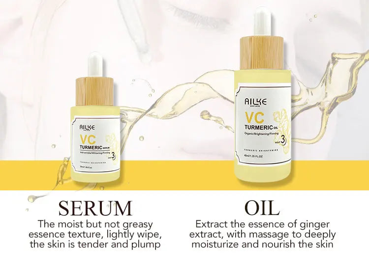 AILKE Turmeric Renew Skin Care Sets