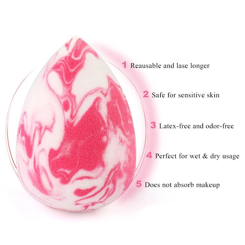Makeup Sponge Marbling Water - See Specs