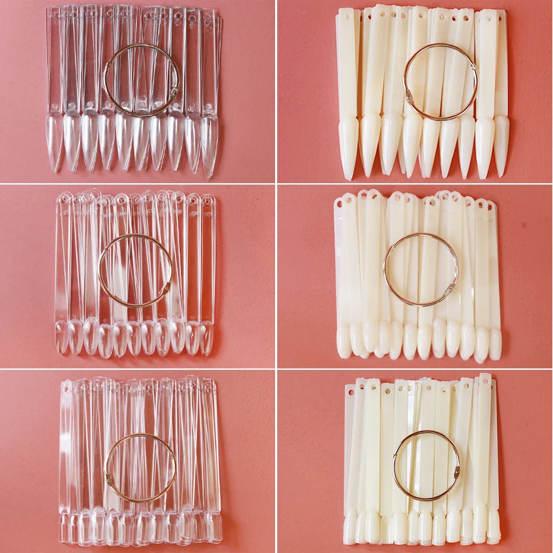 Nail Display Sticks Nail Swatch False Nail Tips