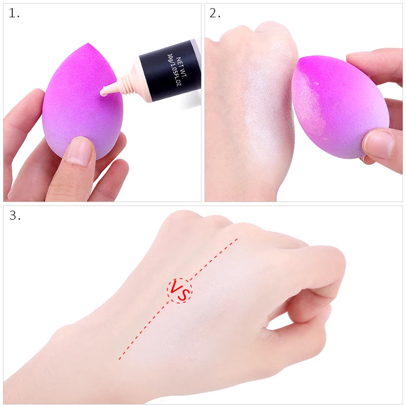 Makeup Sponge Marbling Water - See Specs