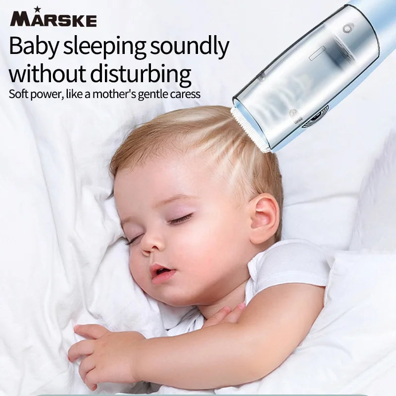 MARSKE MS-5037 Baby Automatic Suction Hair Trimmer