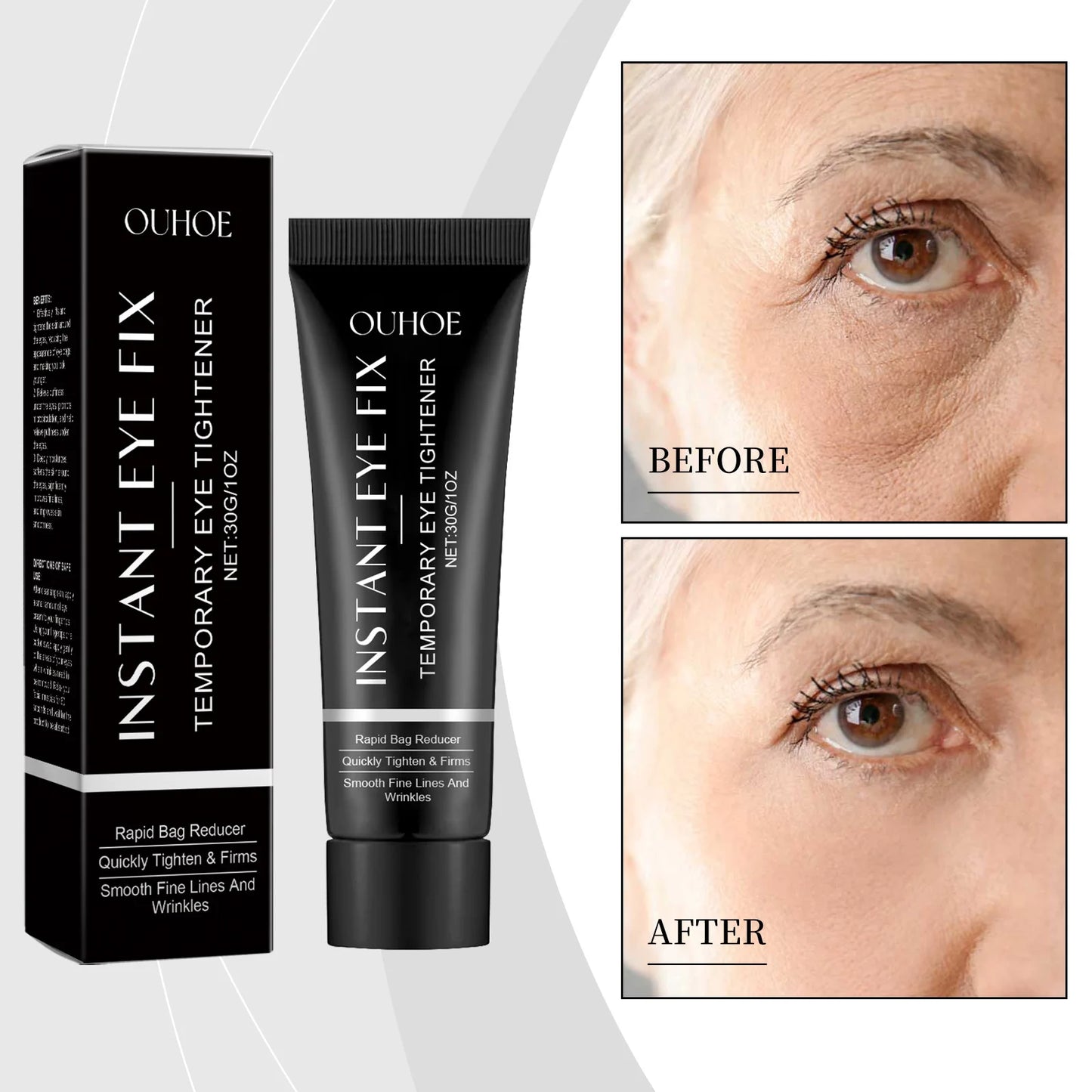 OUHOE Firming Eye Cream for Dark Circles Moisturizing Eye Care to Lighten Dry Lines and Lift the Eye Area
