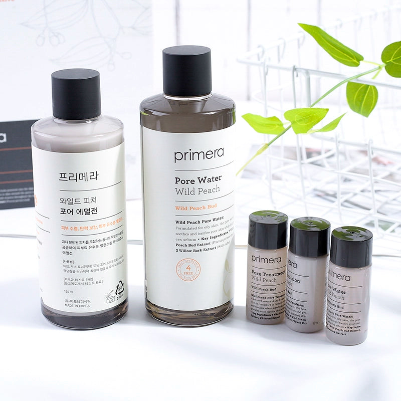 Primera Peach Conditioning Moisturizing Water Milk Set
