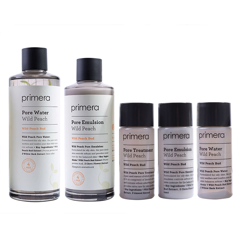 Primera Peach Conditioning Moisturizing Water Milk Set