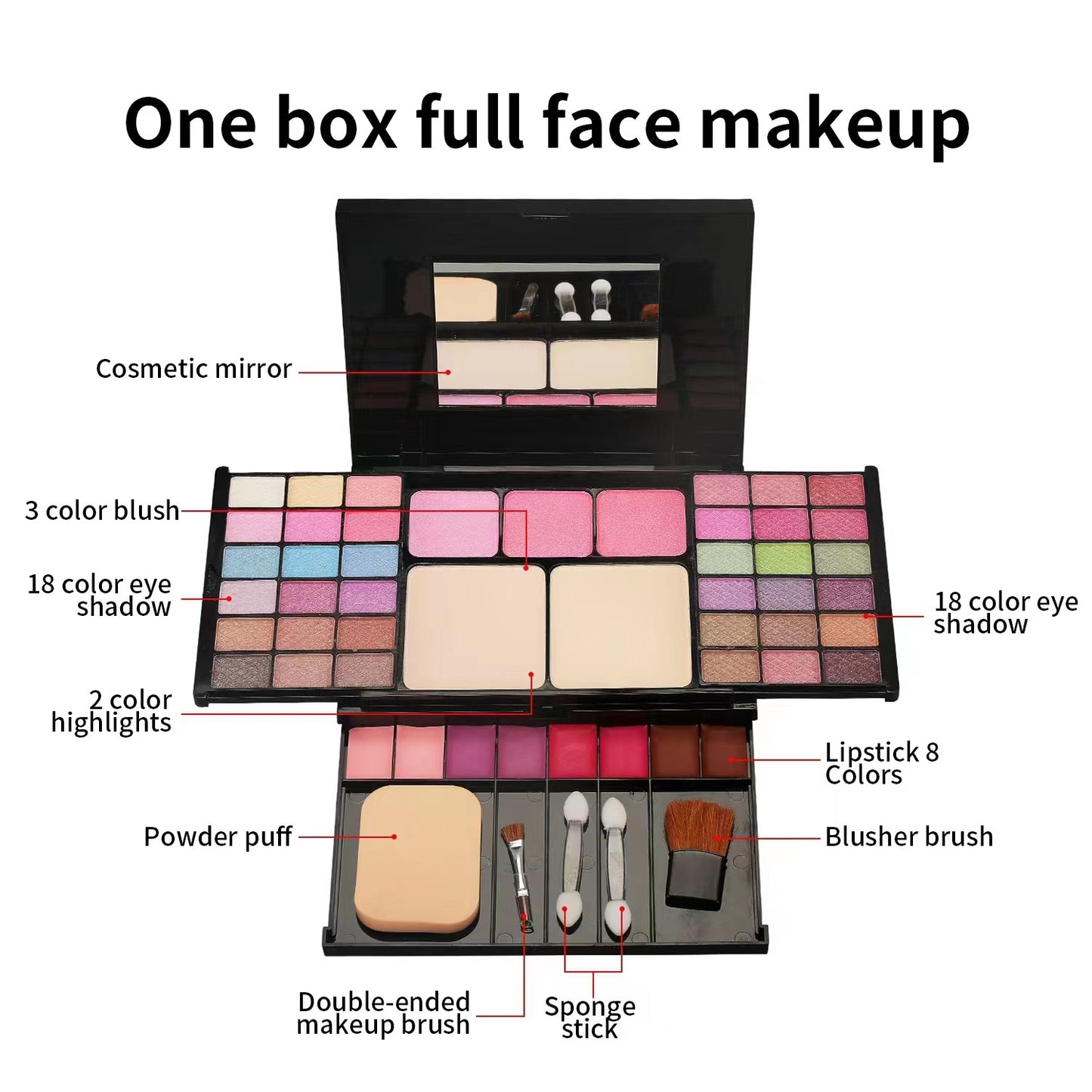 Makeup Gift Set for Women Full Kit