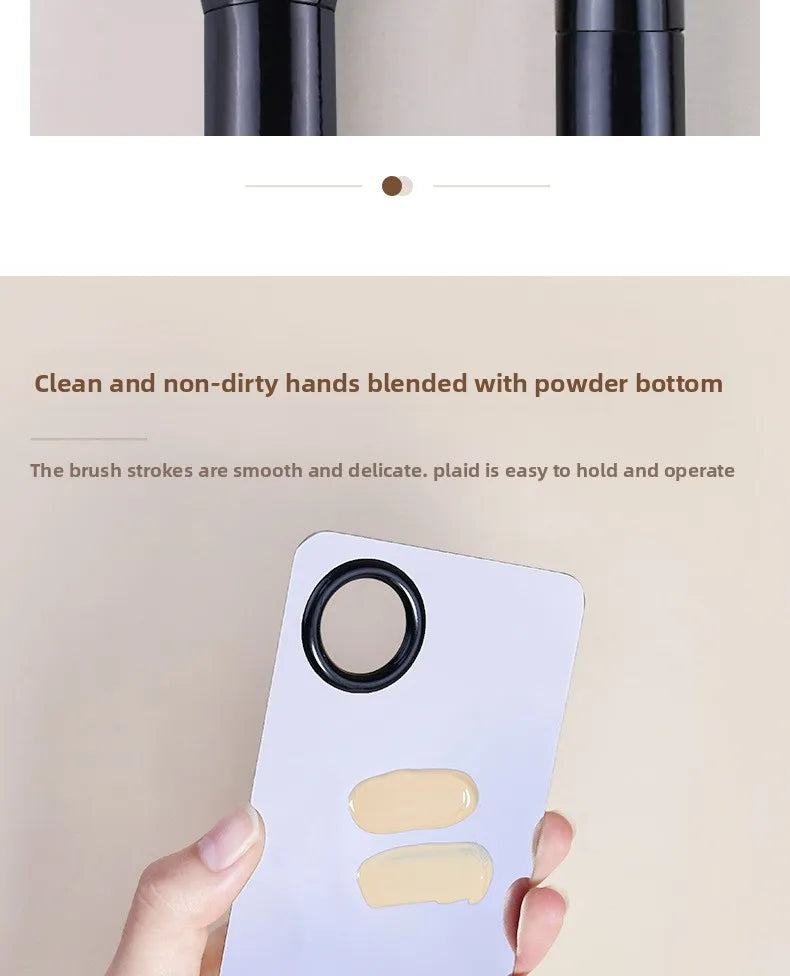 Ultra-thin Foundation Brush Makeup Mixing Palette