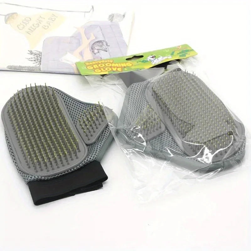 Gentle Deshedding Pet Grooming Glove
