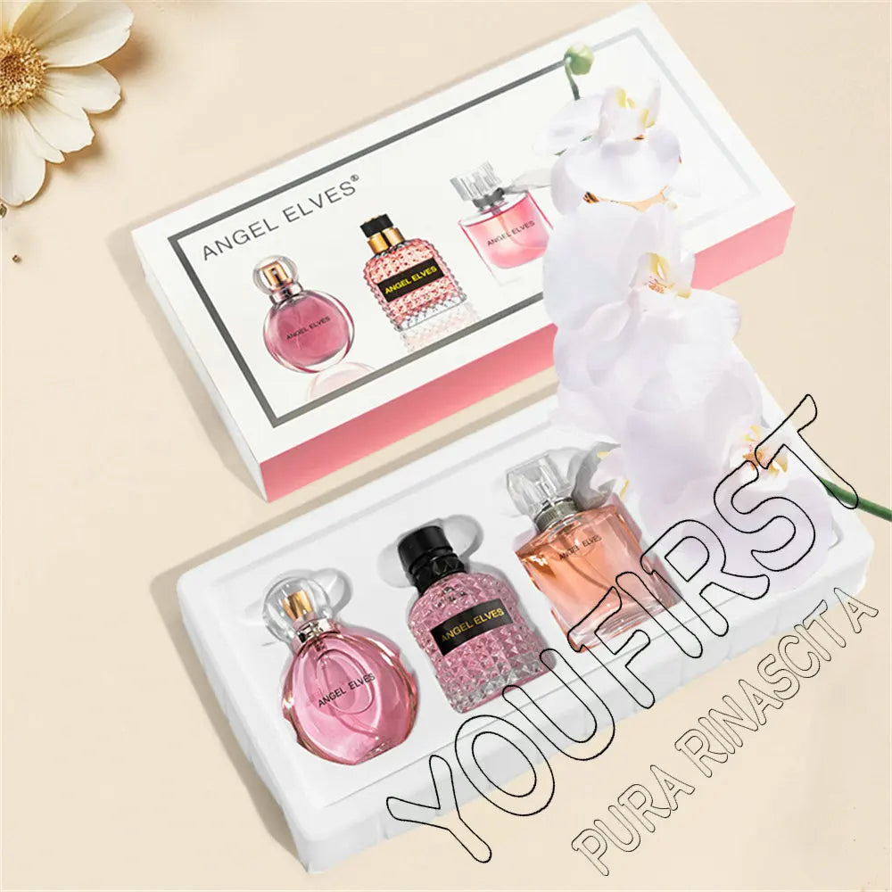 Luxury Brand Women 향수 ml Damen Parfums Femme De Mujer Gift Box 4Pcs Set