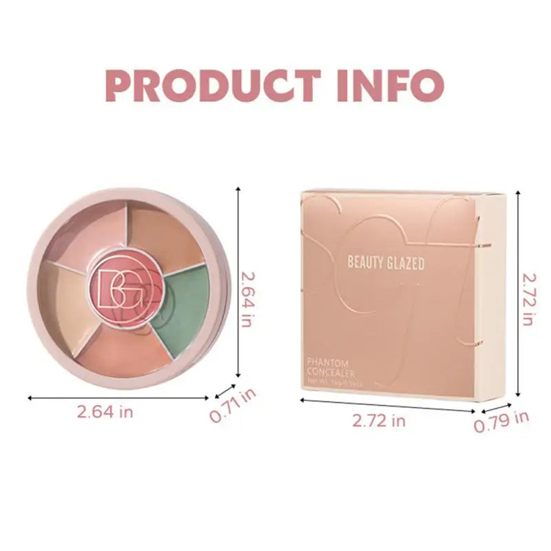 Natural Color Concealer Palette