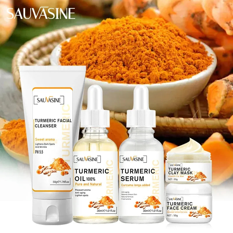 Turmeric lemon Skin Care products Acne Dark Spot Remover…