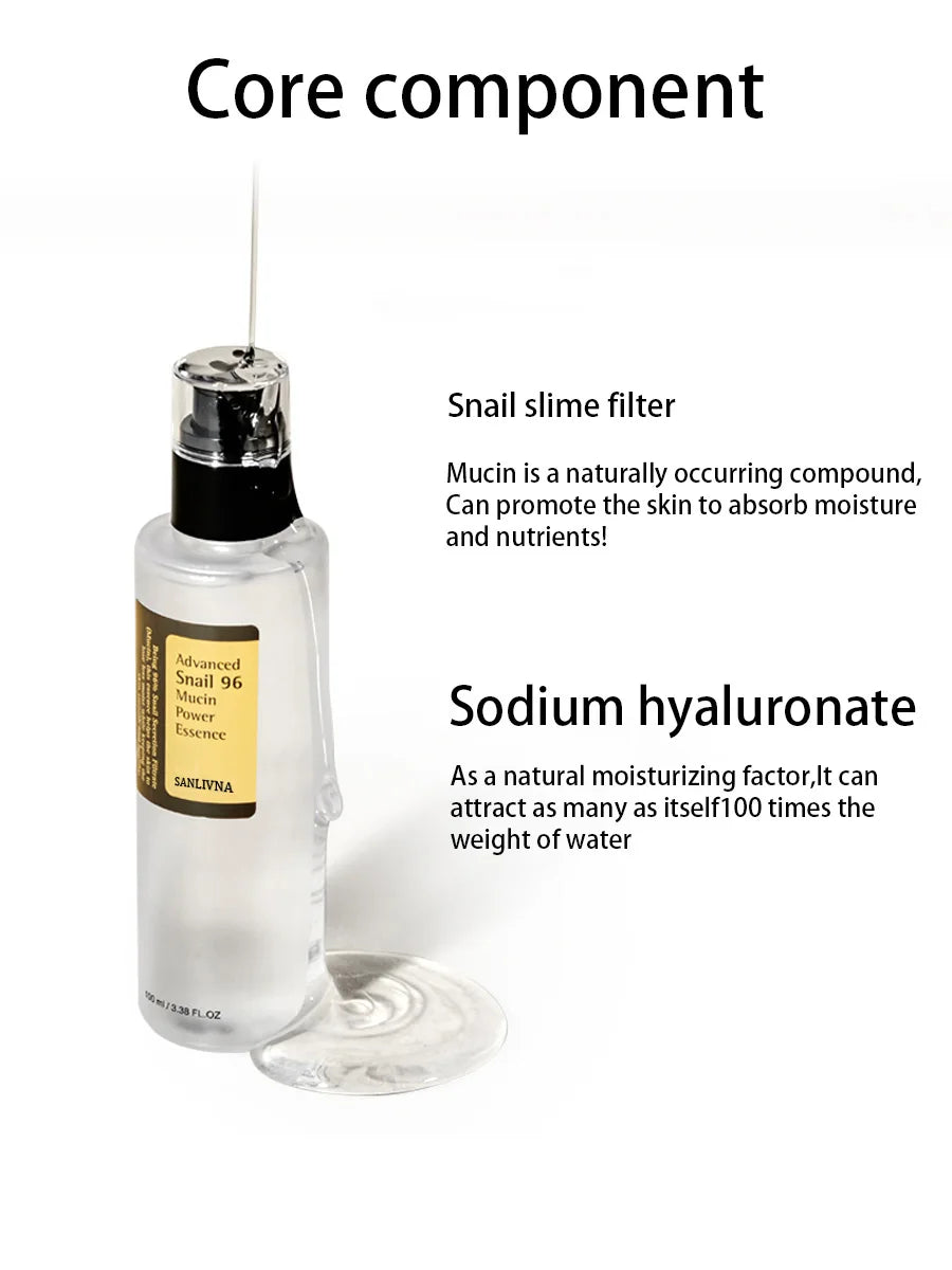 96% High-content Snail Mucin Korean Skin Care