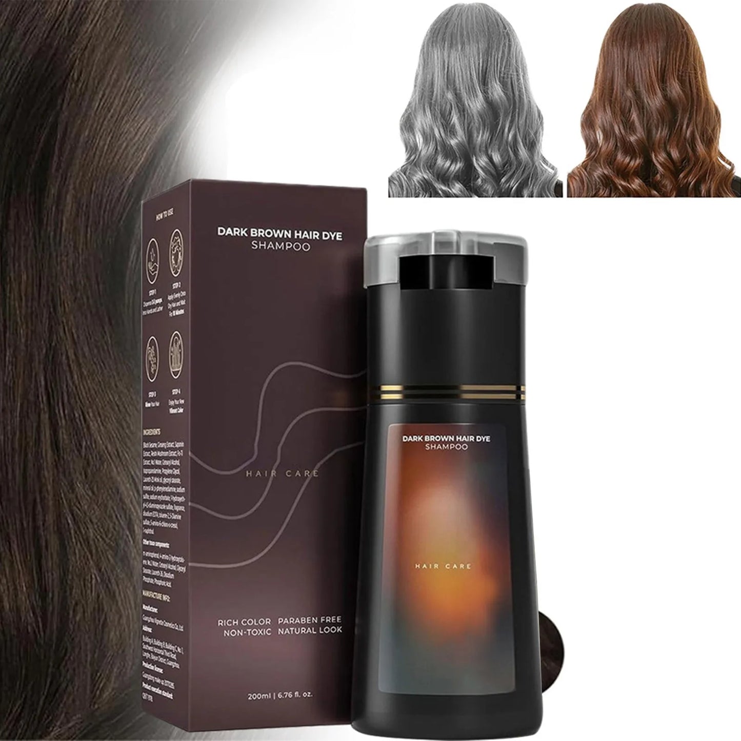 Polar Haircare Instant Dye Shampoo for Wome