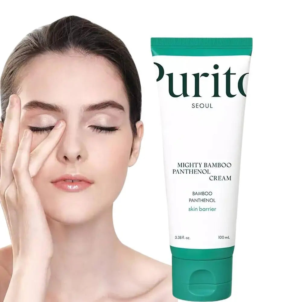Korea Bamboo Essence Cream Refreshing Moisturizes Maintains Smooth Complexion Glow Skin Improve Elasticity Skincare 100ml