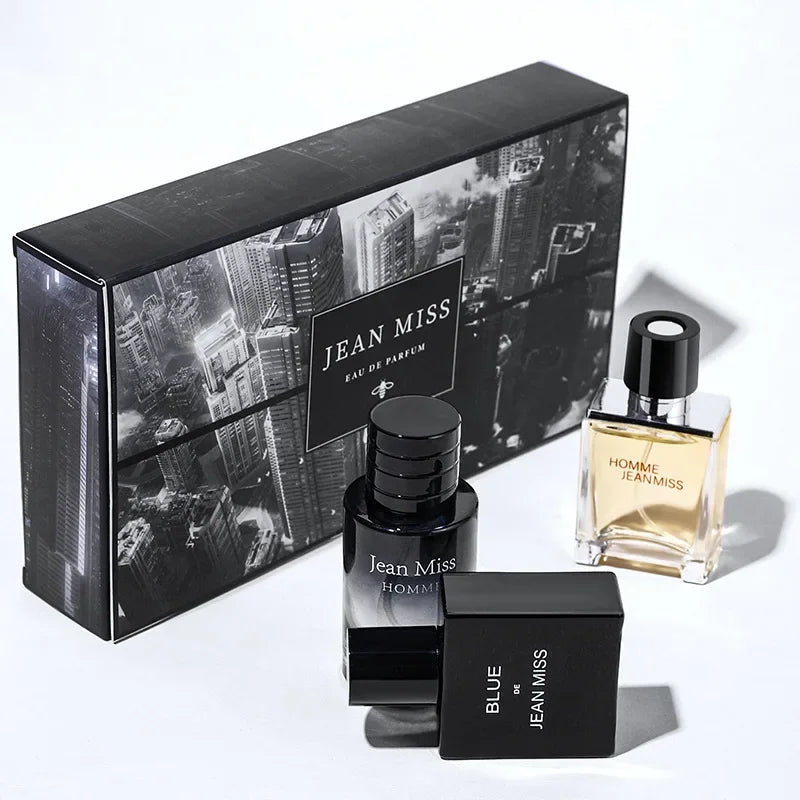 High Quality 90ml Men Perfume Hombre Gift Box 3pcs Set Colognes Scent