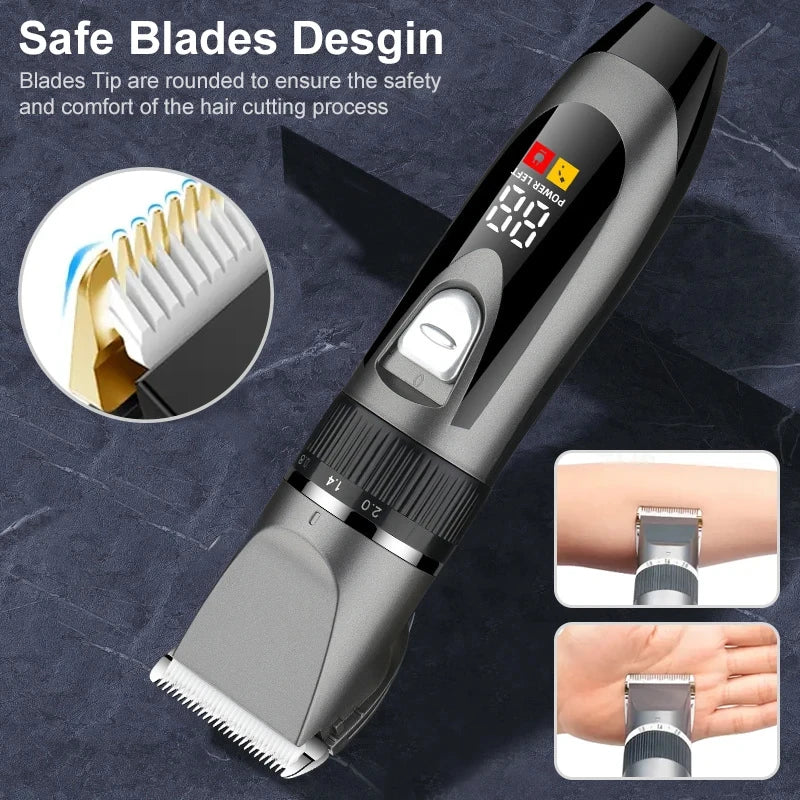 Haircut Trimmer Shaver Set Pets Fader