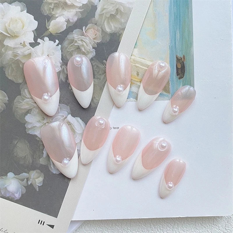 Aurora Handmade Press On Nails