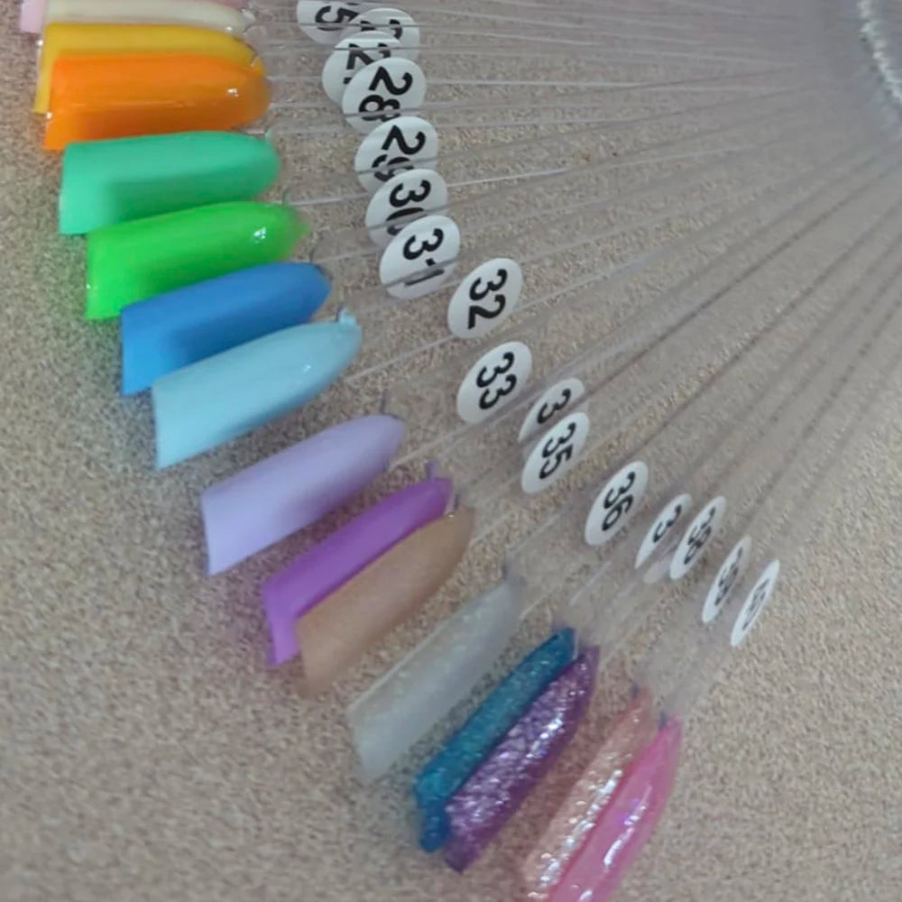 Nail Display Sticks Nail Swatch False Nail Tips