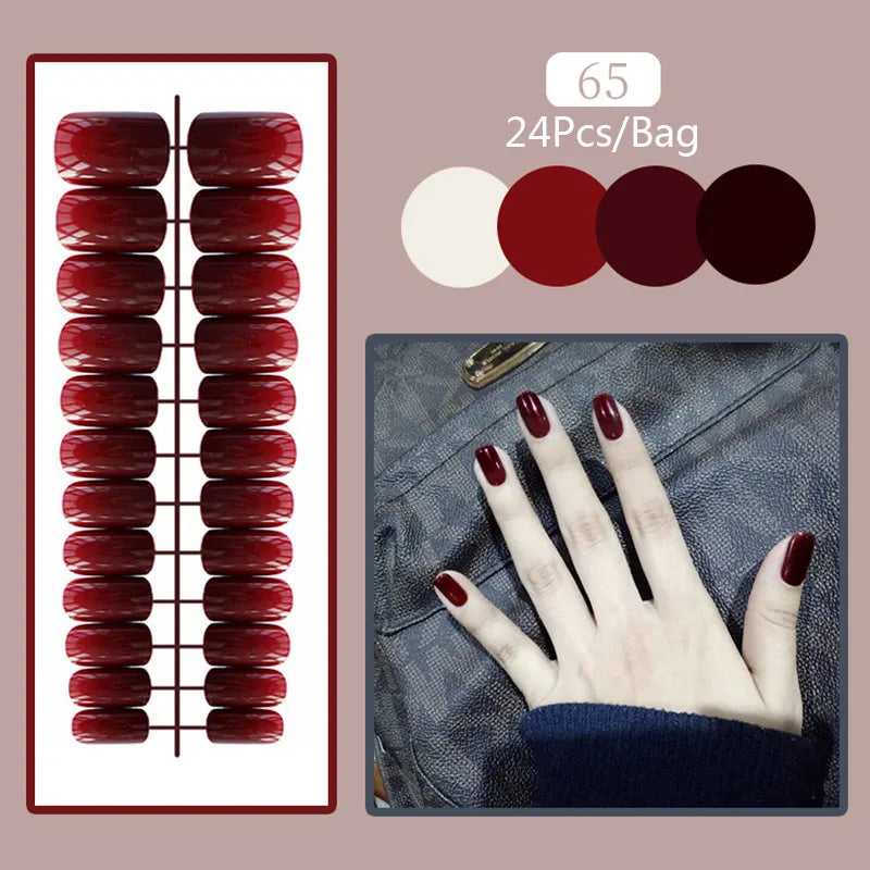 Fashion Press on Quick Extension Wearable False Nails