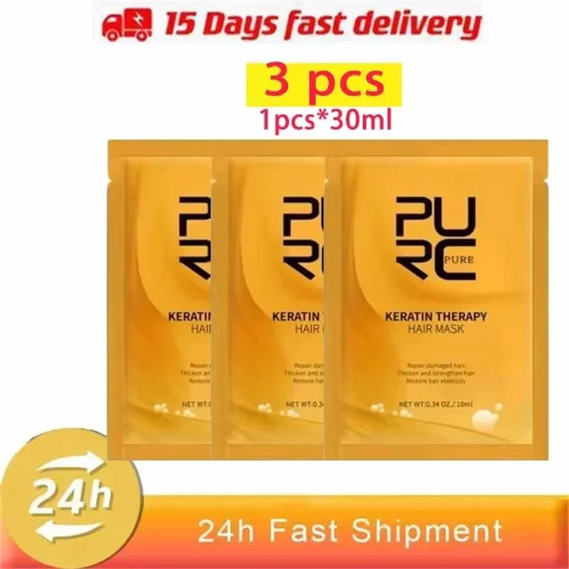 Collagen Keratin Hair Mask Dual Oil Control Moisturizer