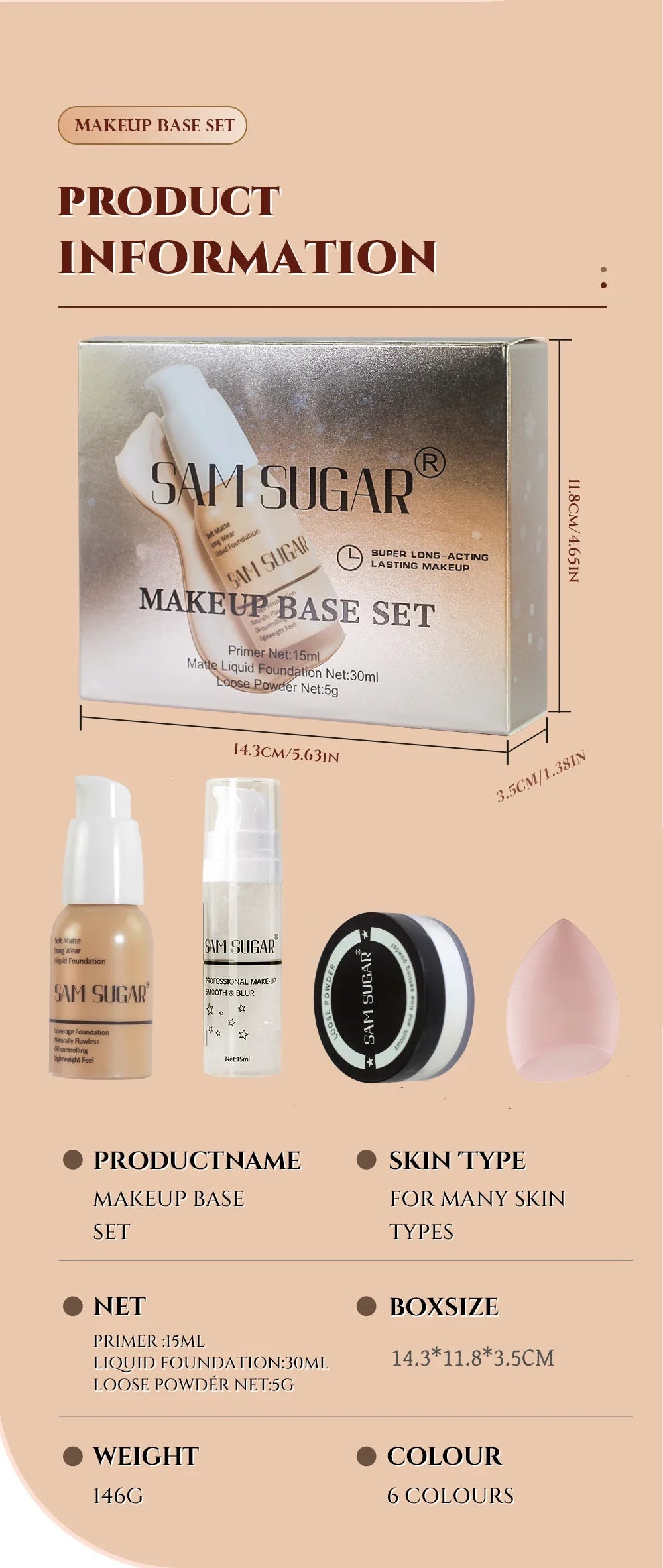 Makeup Base Set - Check Description