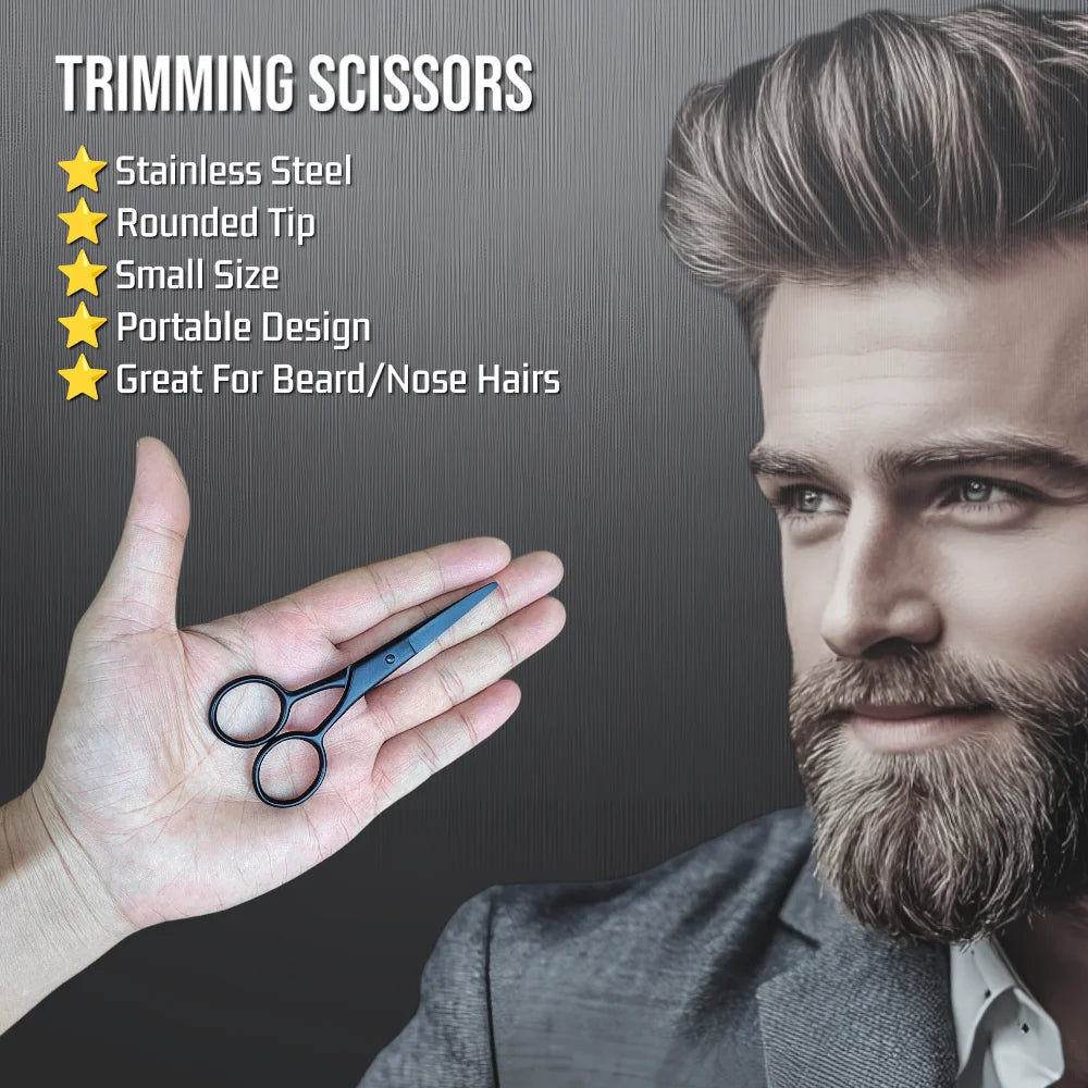 Gracemen Beard Kit - 6 in 1 Grooming Set for Men