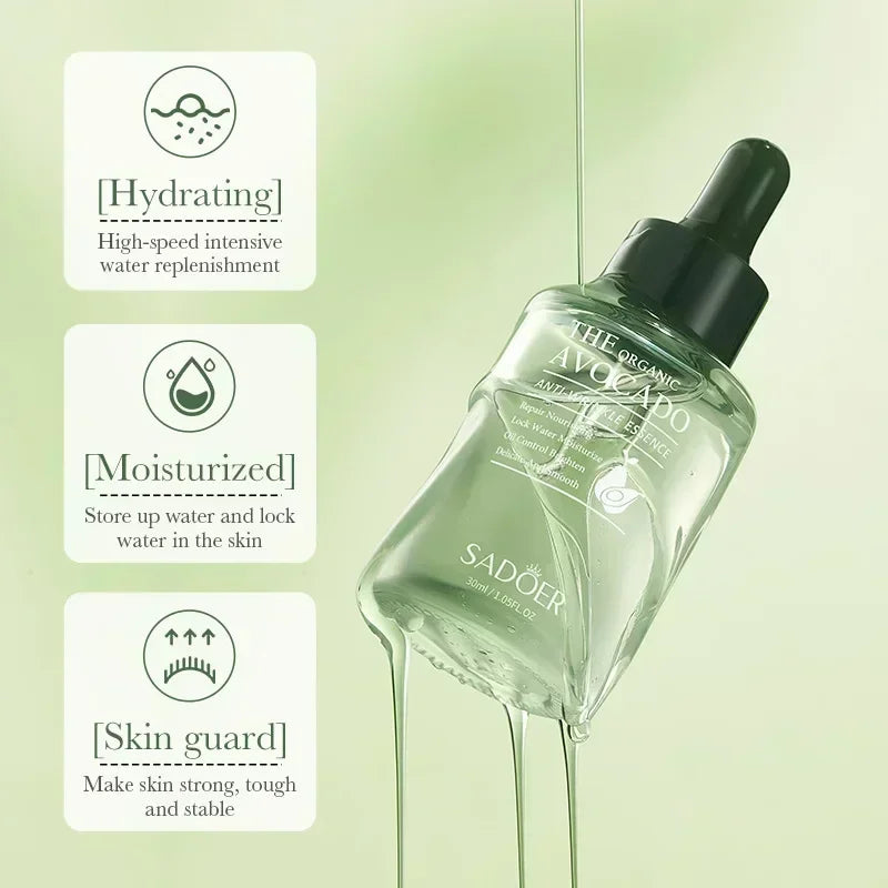 Avocado Face Essence Organic Shea Butter Anti-Aging Serum