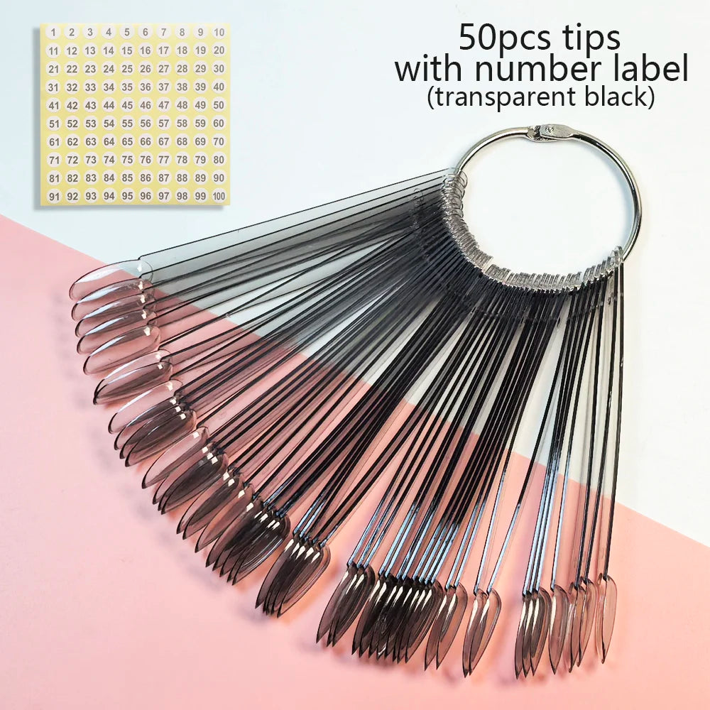 Nail Display Sticks Nail Swatch False Nail Tips