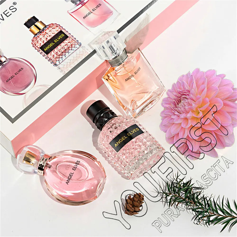 Luxury Brand Women 향수 ml Damen Parfums Femme De Mujer Gift Box 4Pcs Set