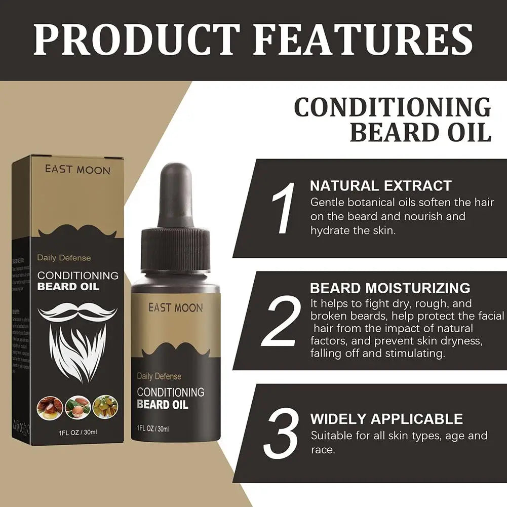30ml Beard Growth Oil Serum For Men