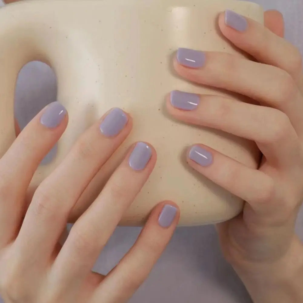 French Simple Style False Nails