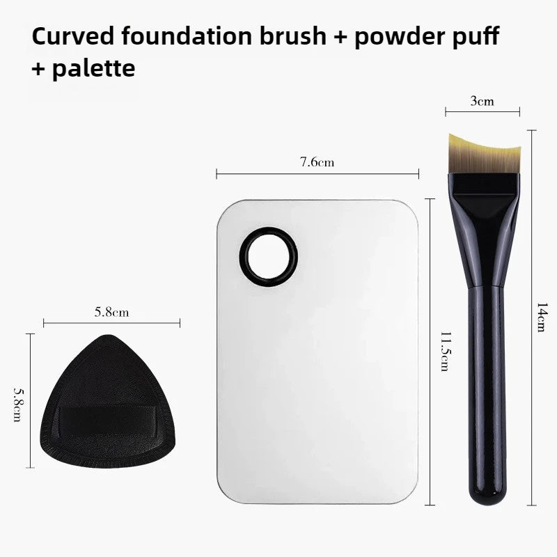 Ultra-thin Foundation Brush Makeup Mixing Palette