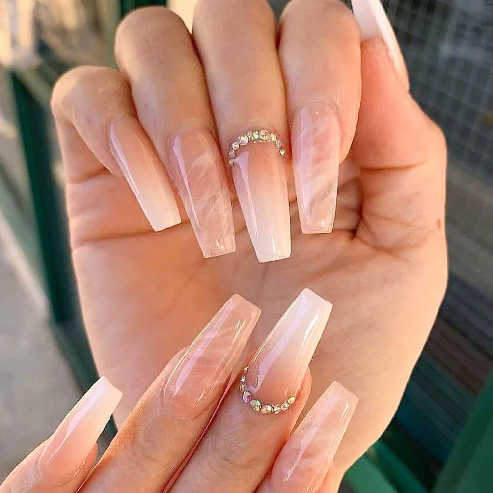 24Pcs Artificial Finger Nails