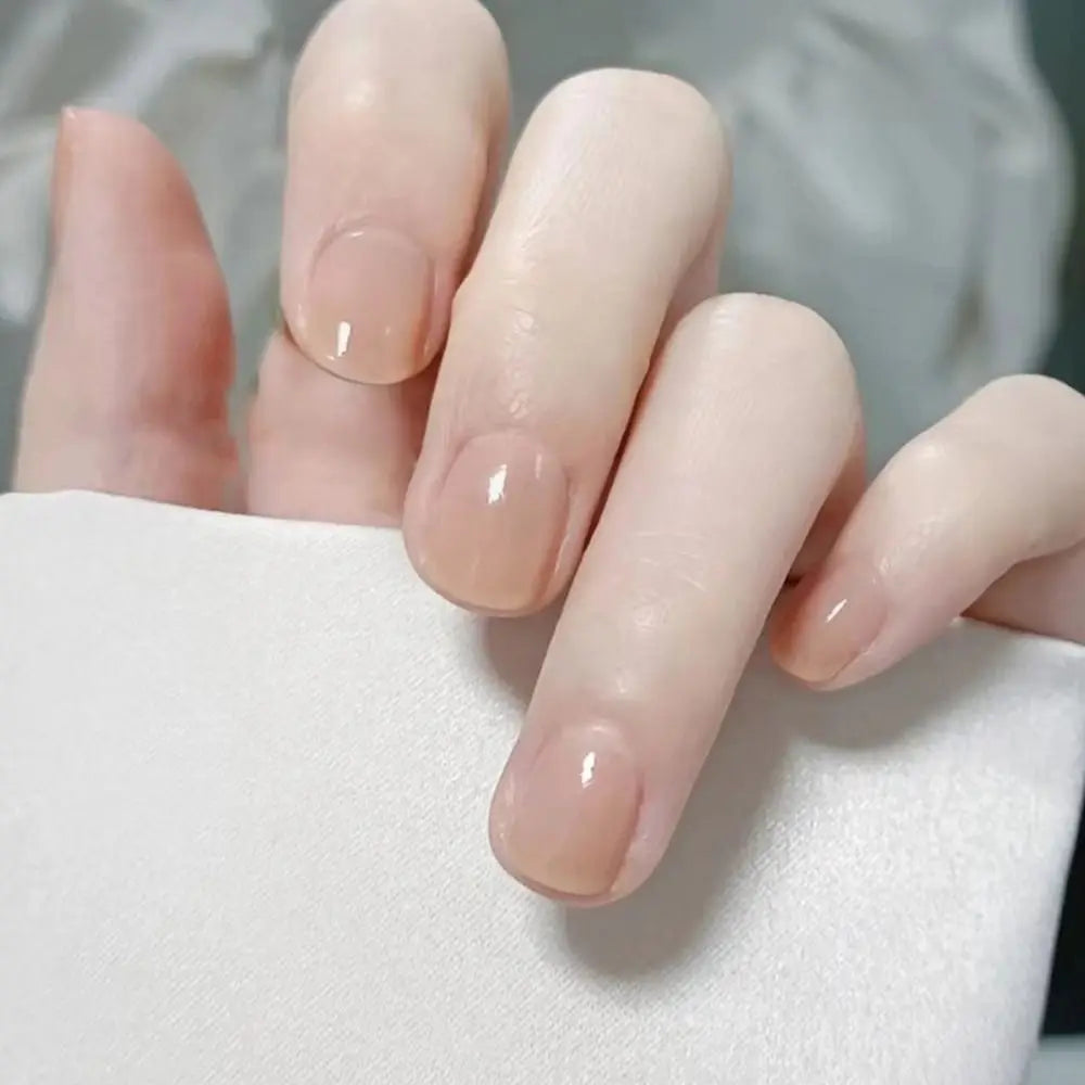 French Simple Style False Nails