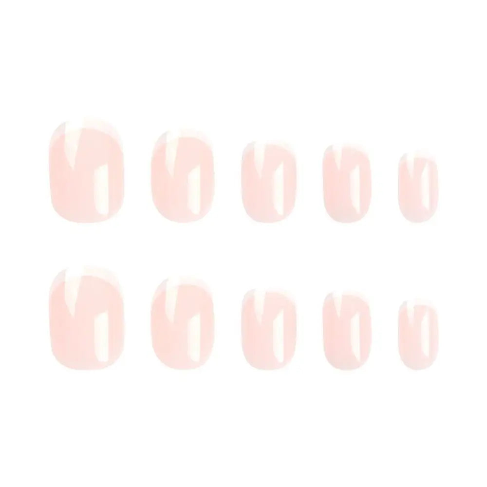 French Simple Style False Nails