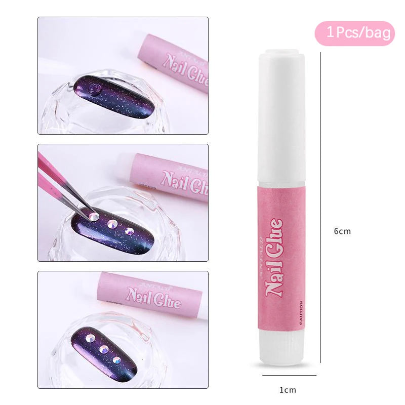 Super Strong Nail Glue Set For False Nail