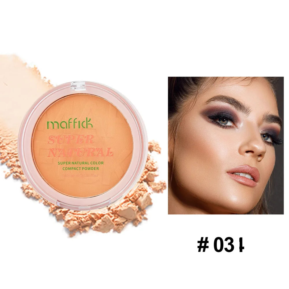 3-Color Matte Pressed Powder Foundation Make-Up