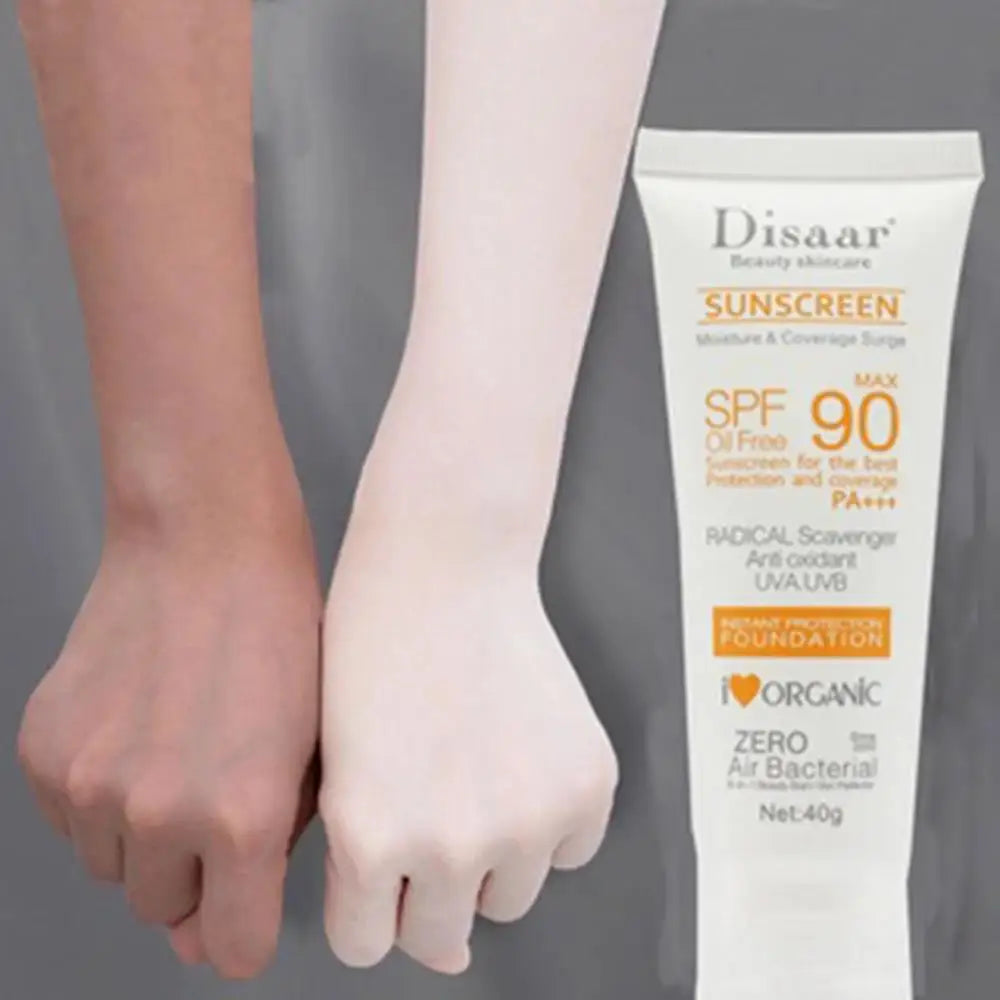 Face Body Whitening Sun Cream SPF 90 Sunblock Skin Protective Cream
