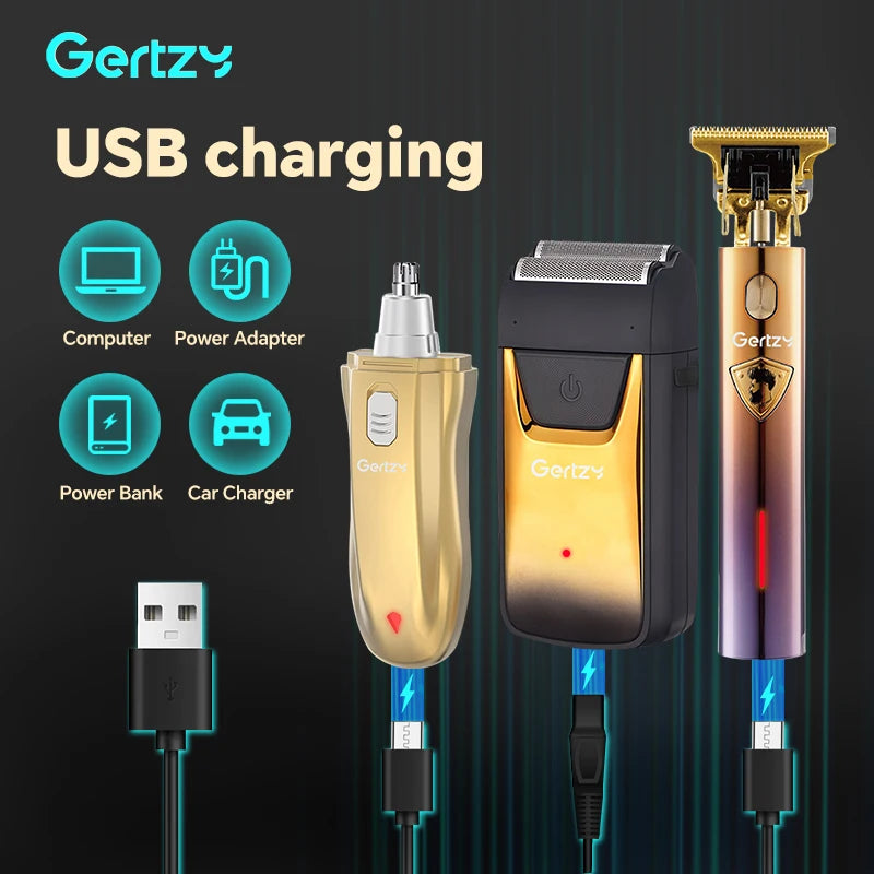 Men's USB electric grooming kit