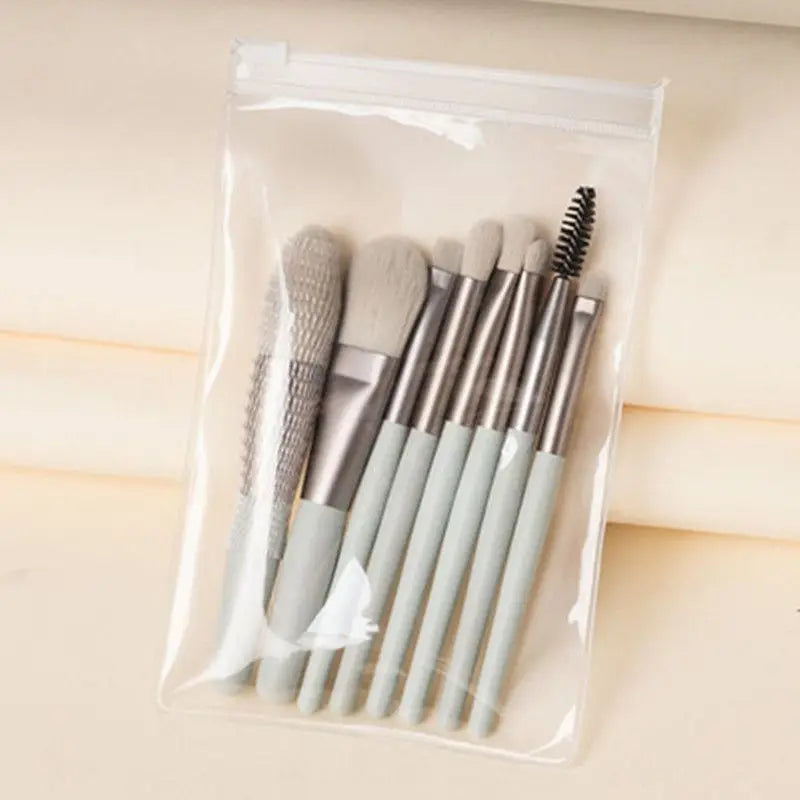 8PCS Macaron Makeup Brushes Set