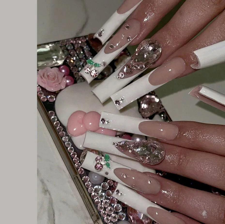 24Pcs Artificial Finger Nails