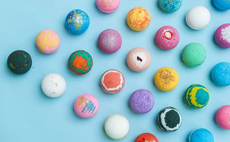 Bath Bombs Gift,1/2Pcs Handmade Rich in Essential Oil,Moisturize Dry Skin,Perfect for Bubble&Spa Bath,Birthday Mothers day Gifts