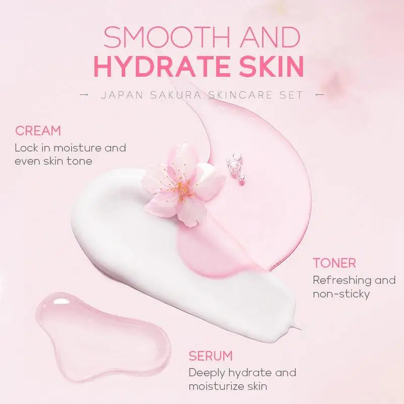 Sakura Skincare Set, 29pcs/set