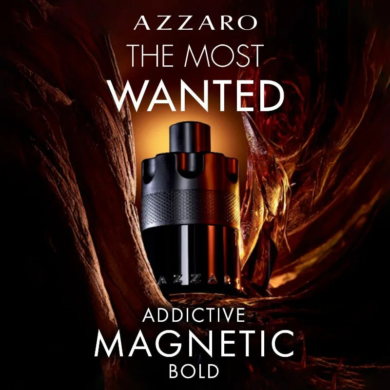100ml Azzaro Wanted Series Eau de Parfum Spray French Original Luxury Perfumes
