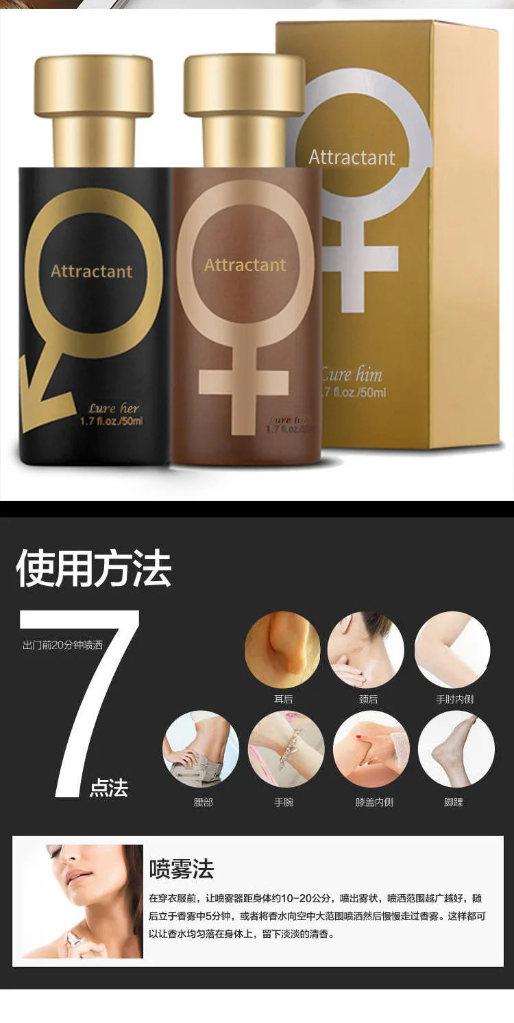 Long Lasting Perfume Spray Pheromone