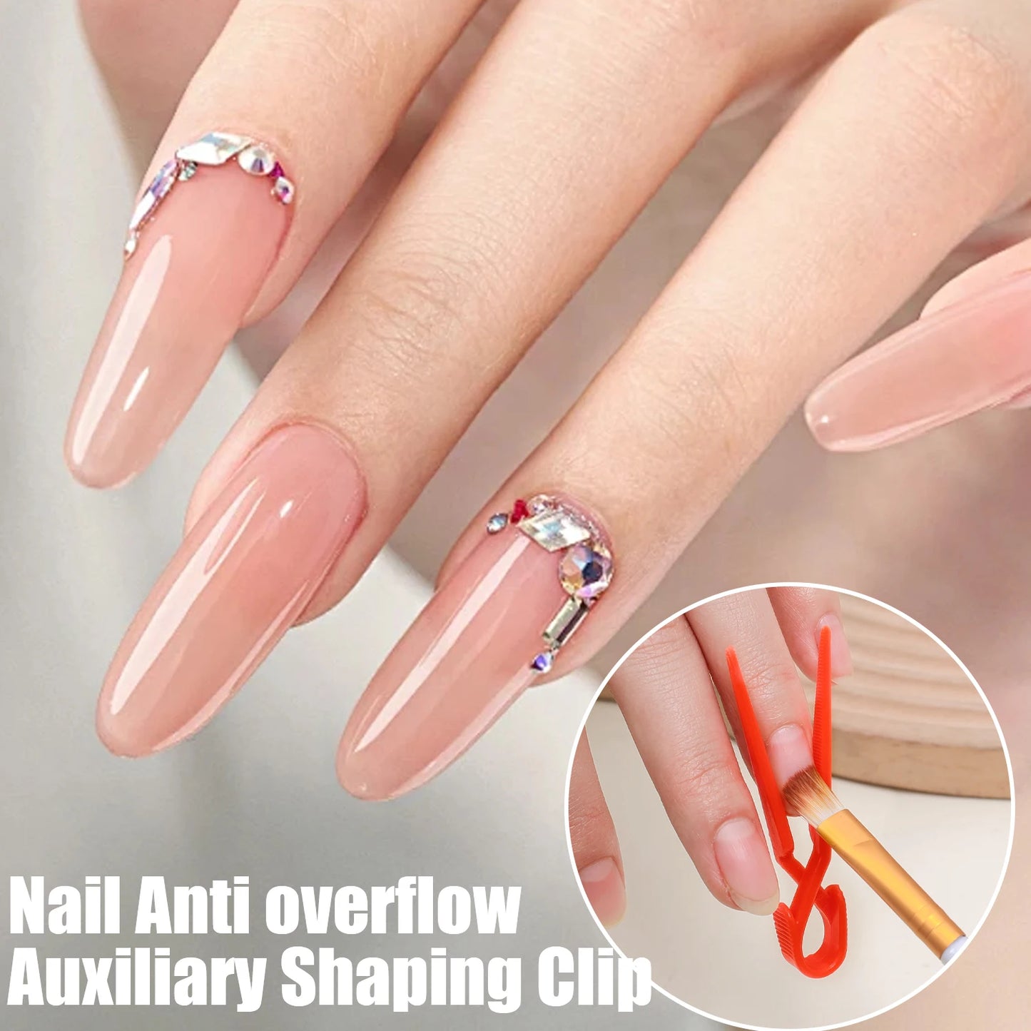 50PCS Reusable Nail Shaping Clips